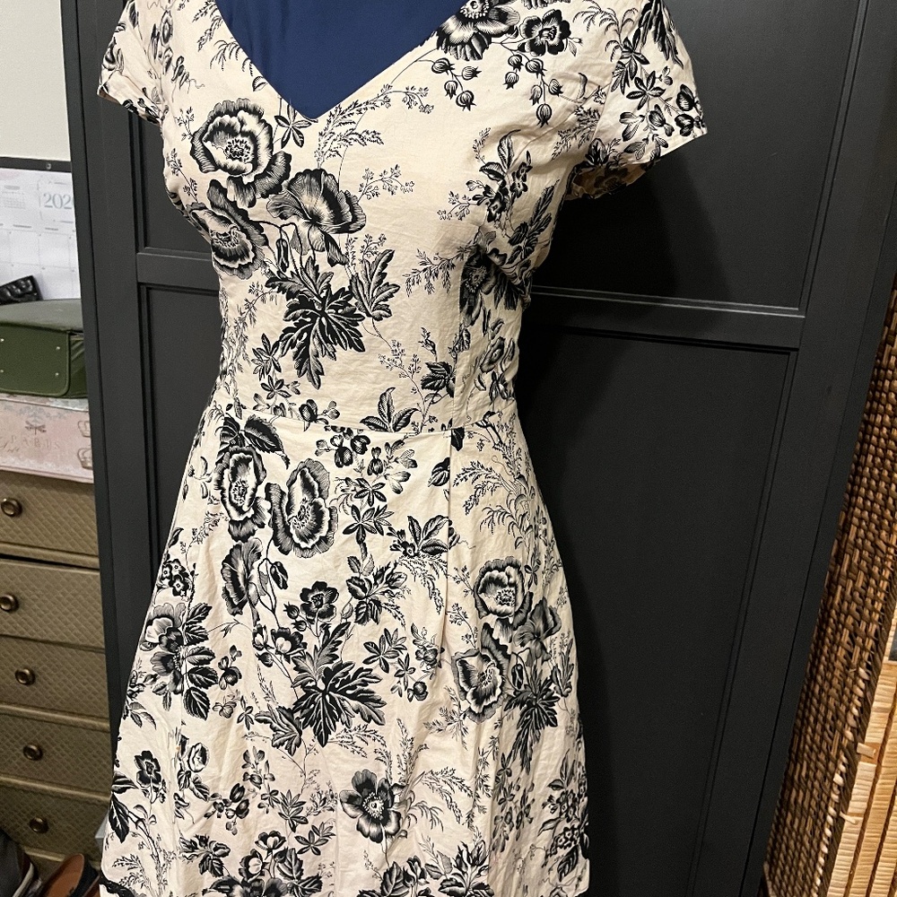 50’s style fit and flare dress